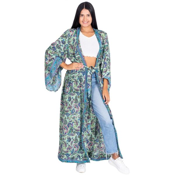 kimono long, kimono soie, kimono long soie, kimono yoga, kimono yoga soie, kimono boheme, kimono bohème, kimono boheme soie, kimono peignoir soie, kimono déshabillé soie, kimono long soie, kimono long soie boheme, kimono femme soie, kimono long femme soie, kimono long femme soie boheme, kimono long femme soie déshabillé, kimono long femme soie yoga, kimono long femme soie peignoir, kimono long femme soie robe de chambre, kimono vert, kimono soie vert, kimono boheme vert, kimono boheme soie vert, kimono peignoir soie vert, kimono déshabillé soie vert, kimono long soie vert, Kimono long pour femme en soie vert bohème, kimono long femme soie vert, kimono long femme soie boheme vert, Kimono long pour femme en soie indienne - Vert