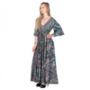 robe femme, robe soie, robe été, robe soie été, robe rose, robe été décolleté, robe décolleté dos, robe bretelles soie, robe boheme, robe boheme été, robe boheme ibiza, robe ibiza, robe boheme soie, robe kimono, robe kimono soie, robe kimono soie femme, Robe longue bohème d'été en soie indienne Ibiza - Rose/Orange/Noir, robe ibiza, robe boheme ibiza, robe boheme, robe ibiza soie